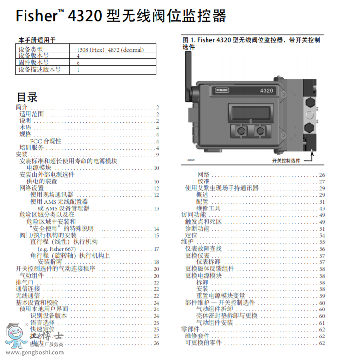 Fisher™ 4320 oλñO